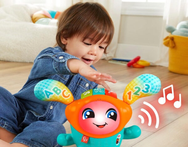 Juguete Para Bebés Fisher-price Dj Bouncy Salta Y Aprende - Image 5