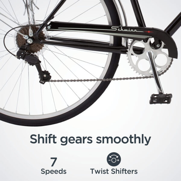 Schwinn, Wayfarer. Bicicleta De 7 Velocidades Para Adultos - Image 4