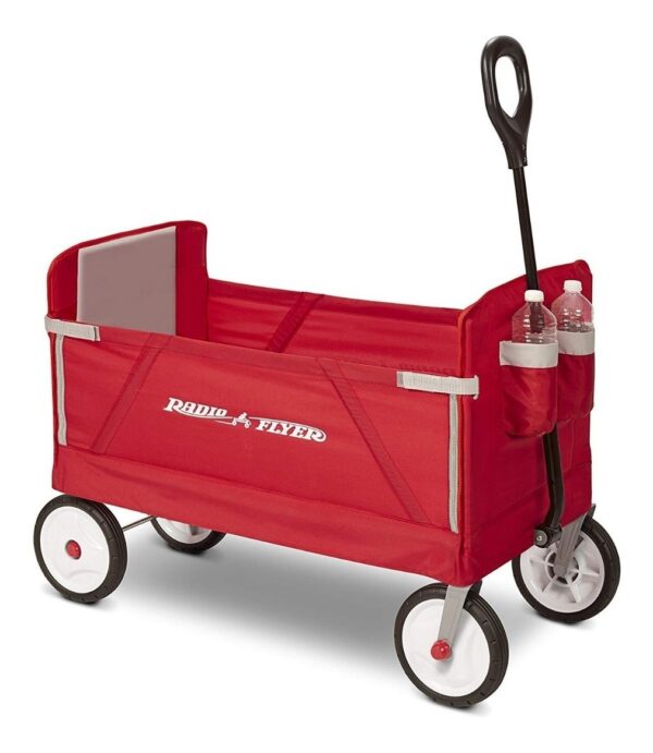 Carretilla Vagon Montable Radio Flyer Carrito 3-en-1 Niños
