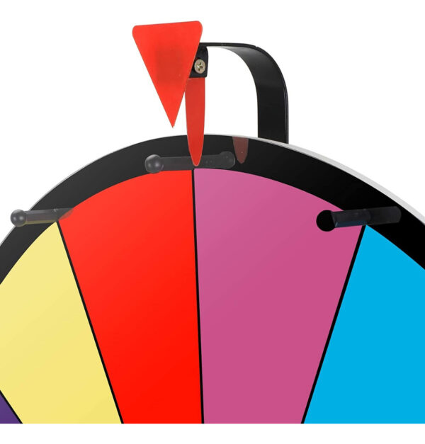 Ruleta De Fortuna Con Base De Metal De Altura Ajustable - Image 4
