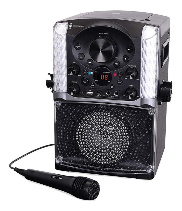 Sistema De Canto Cd Bluetooth Máquina + G Karaoke, Negro (sm - Image 6