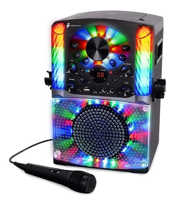 Sistema De Canto Cd Bluetooth Máquina + G Karaoke, Negro (sm - Image 3