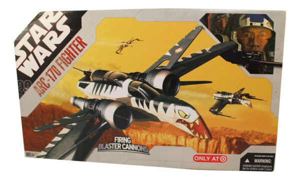 Figura De Acción Star Wars Clone Wars Arc-170 Fighter 30 Ani