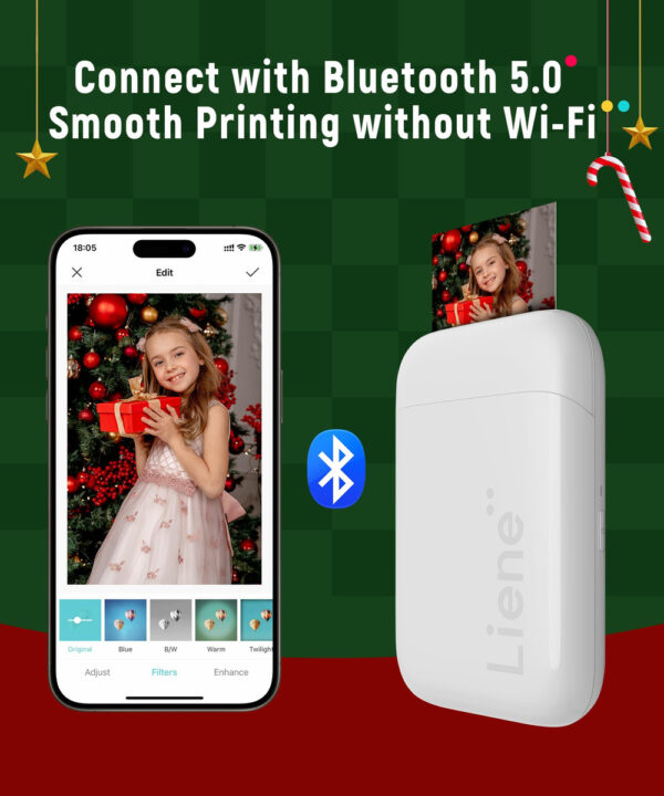 Impresora De Fotos Mini Liene 2x3 - Bluetooth 5.0 - Image 2