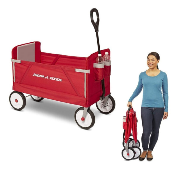 Carretilla Vagon Montable Radio Flyer Carrito 3-en-1 Niños - Image 6