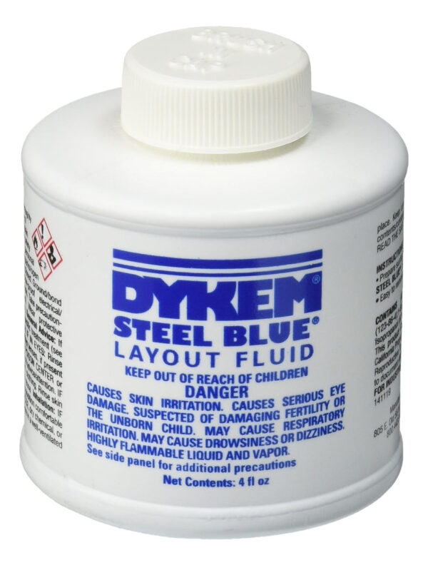 Dykem 80300 Fluido De Diseño Azul Acero (4oz)