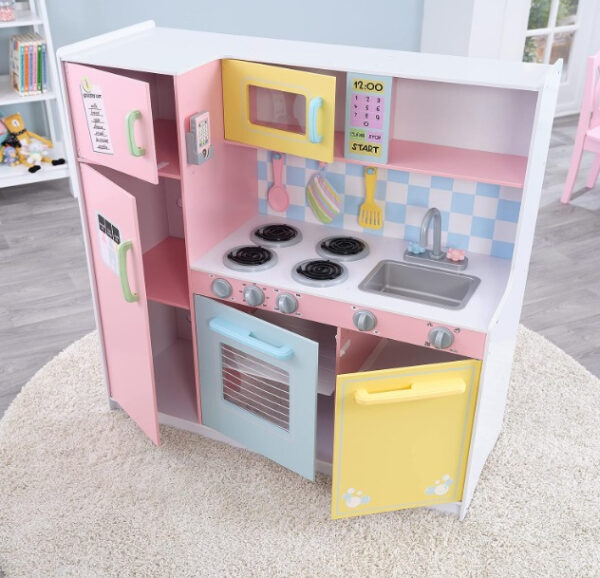 Kidkraft Cocina De Jueguete Grande Cocinita De Madera - Image 7