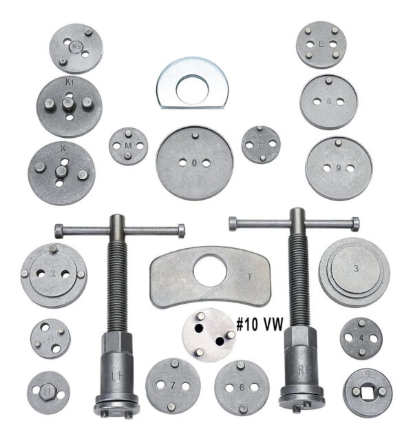 Opresor Para Piston Frenos Cambiar Balatas Juego 22 Piezas - Image 6