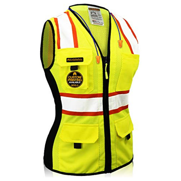 Kwiksafety (charlotte, Nc) Chaleco De Seguridad Primera Dama