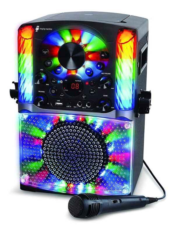 Sistema De Canto Cd Bluetooth Máquina + G Karaoke, Negro (sm - Image 4