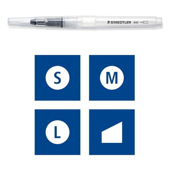 Pincel De Agua Recargable Staedtler, Para Efectos De Acuarel - Image 5
