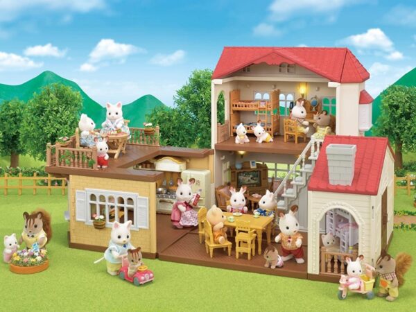 Conjunto Calico Critters Red Roof Casa De Campo Regalo Msi - Image 5