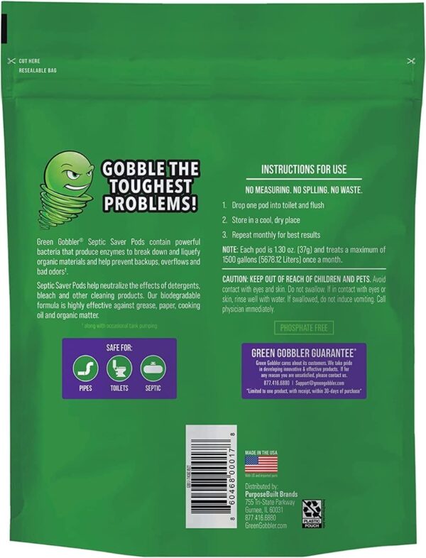 Green Gobbler Biodigestores Bacteria Enzimas Fosas Septicas - Image 2