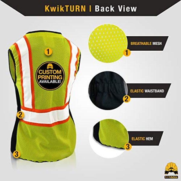 Kwiksafety (charlotte, Nc) Chaleco De Seguridad Primera Dama - Image 3