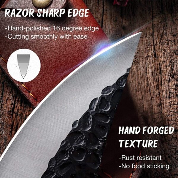 Cuchillo Huusk Viking, Cuchillos Japoneses Para Carnicero - Image 7