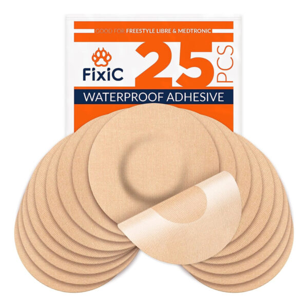 Fixic Freestyle Libre 25 Parches Adhesivos Enlite Guardian