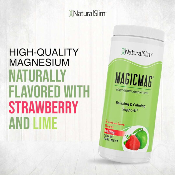 Te Relaxslim Anti Estrés + Citrato Magnesio Sabor Fresa Lima - Image 3