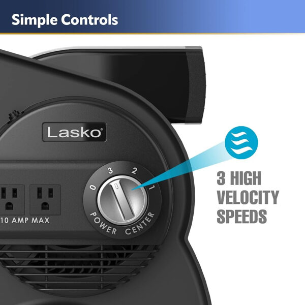 Lasko U12104 High Velocity Pro Ventilador Utilitario Pivotan - Image 3