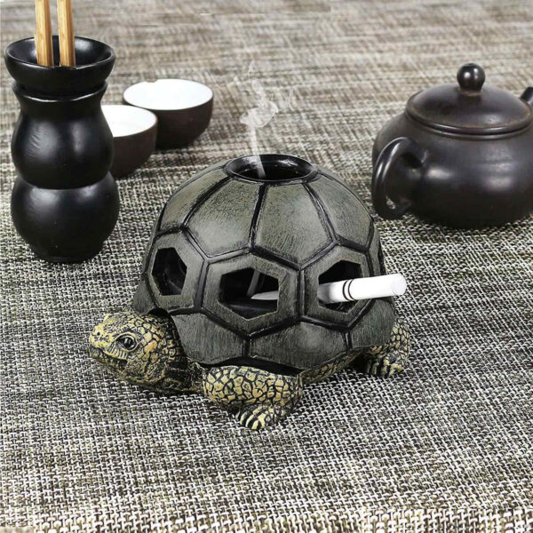 Monsiter Tortuga Ceniceros Para Los Cigarrillos De La Bandej - Image 4