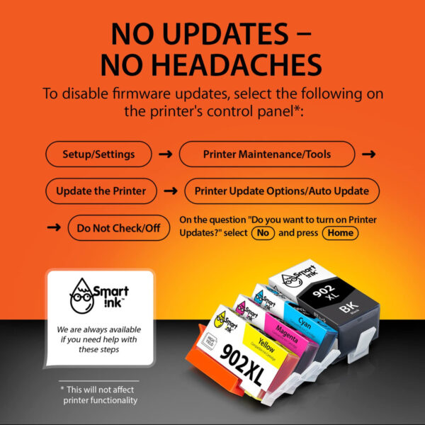 Cartucho De Tinta Compatible Con Hp 902 Xl (paquete De 4) - Image 3