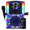 Sistema De Canto Cd Bluetooth Máquina + G Karaoke, Negro (sm