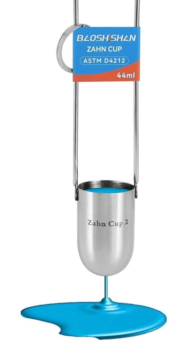 Baoshishan No.2 Copa Zahn Viscosidad 44ml Viscosímetro Acero