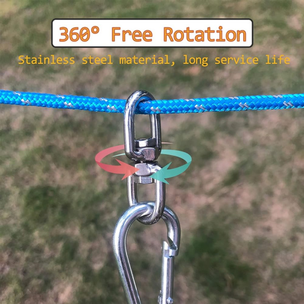 Cable De Amarre Para Perros Para Acampar: Sistema De Carro A - Image 2