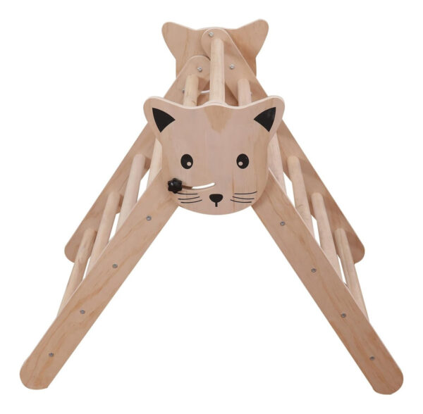 Escalador Triangular De Madera Juguete Montessori Para Niños - Image 3