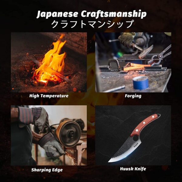 Cuchillo Huusk Viking, Cuchillos Japoneses Para Carnicero - Image 3