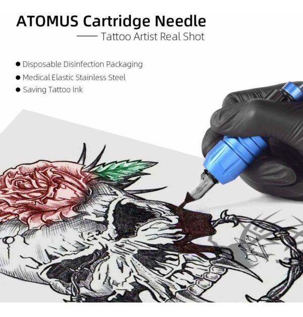 100pcs Mixta Agujas De Tatuaje De Cartucho, Cartuchos De Agu - Image 5