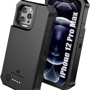 Funda Con Batería Compatible Con iPhone 12 Pro Max Premium