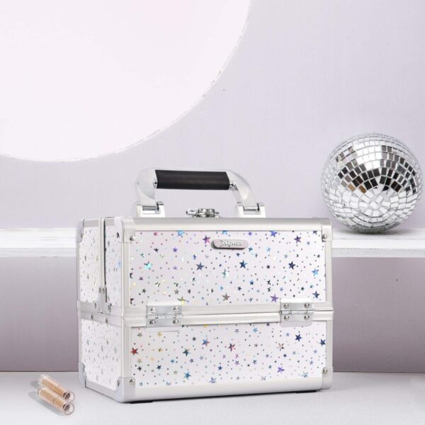 Caja Maquillaje Profesional Organizador Cosmeticos Espejo St - Image 9