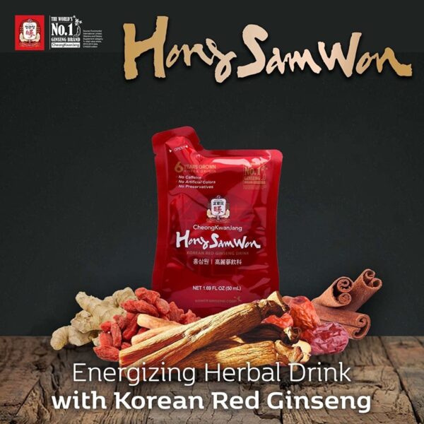 Hong Sam Won - Bebida Coreana De Ginseng Cheongkwanjang - Image 2