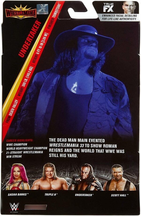 Figura De Acción De Wwe Wrestlemania Colección Undertaker El - Image 5