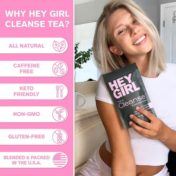 Hey Girl Cleanse, El Mejor Té De Hierbas Sweet Surprise 50gr - Image 4
