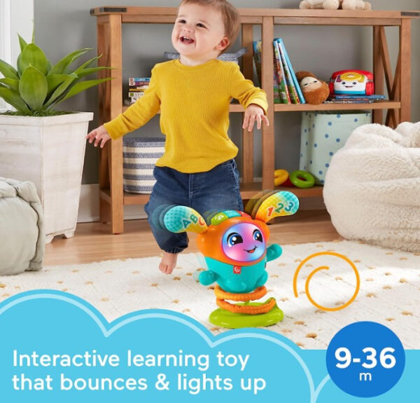 Juguete Para Bebés Fisher-price Dj Bouncy Salta Y Aprende - Image 3