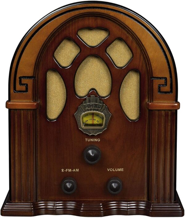 Radio Tipo Antiguo Madera Retro Am/pm Crosley Analogico