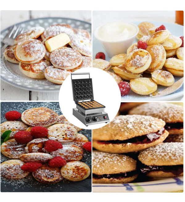 Maquina Electrica Industrial Comercial  Mini Hotcakes 25pz - Image 8