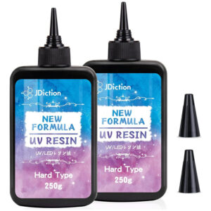 Jdiction 500g Resina Uv; Nueva Fórmula: Resina Uv Cristalina