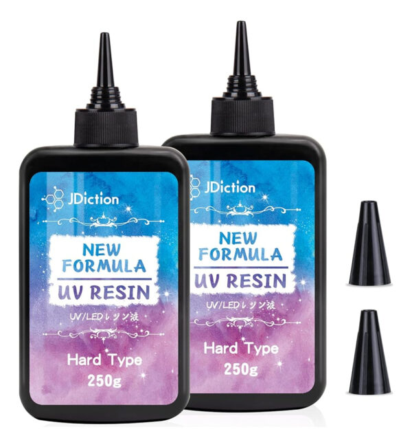 Jdiction 500g Resina Uv; Nueva Fórmula: Resina Uv Cristalina