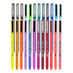 Bolígrafos De Caligrafía Marvy Uchida 24 Colores