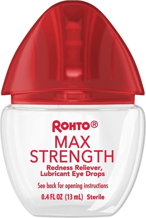 Rohto Redness Relief Gotas Lubricantes Para Los Ojos 3 Pack