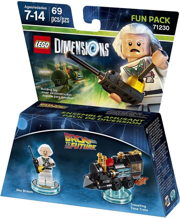 Regreso Al Futuro Doc Brown Fun Pack - Lego Dimensiones - Image 2