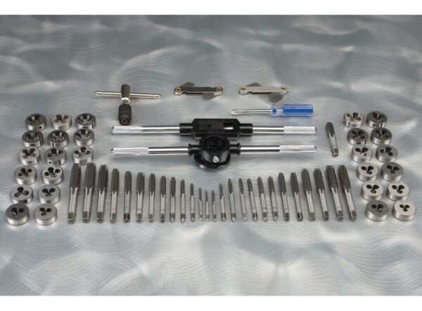 Juego De Machuelos Y Tarrajas De Carburo Tungsteno 60pz Msi - Image 2