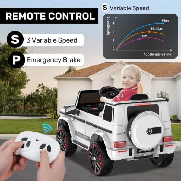 Coche Para Niños Mercedes-benz G63 - 12v Con Mando - Image 5