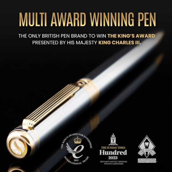 Pluma Scriveiner Silver Chrome: Regalo Perfecto Profesional - Image 2