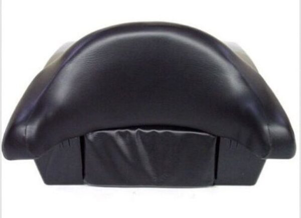 Moto Negro Tronco Cola Caja Equipaje Rack W/top Respald - Image 6