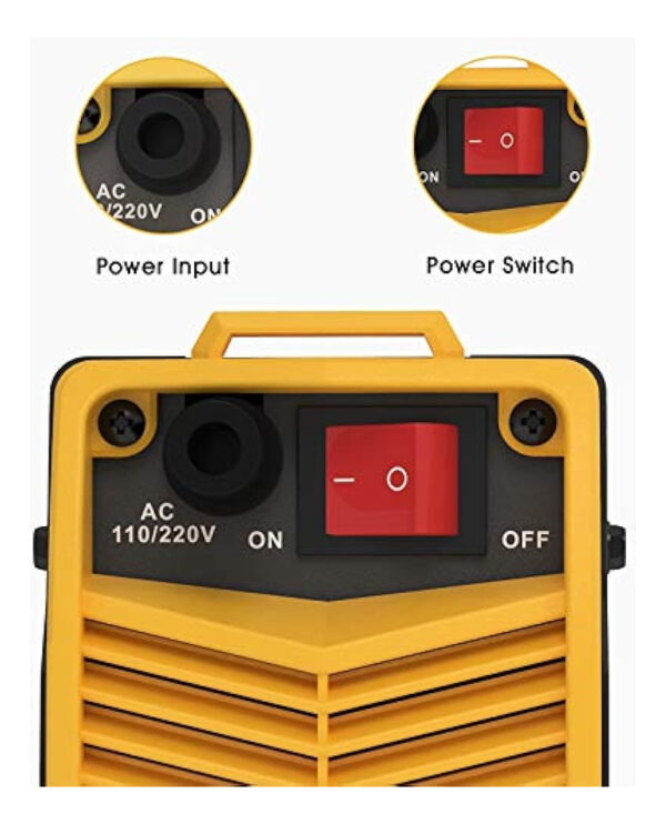 Tooliom 135a 110v/220v Stick Welder Mma Arc Welder Machine D - Image 3