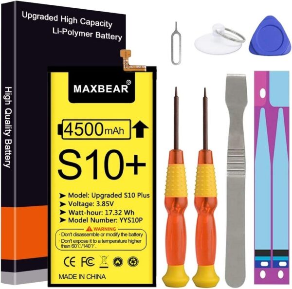 Maxbear Batería Repuesto Samsung Galaxy S10 Plus Msi