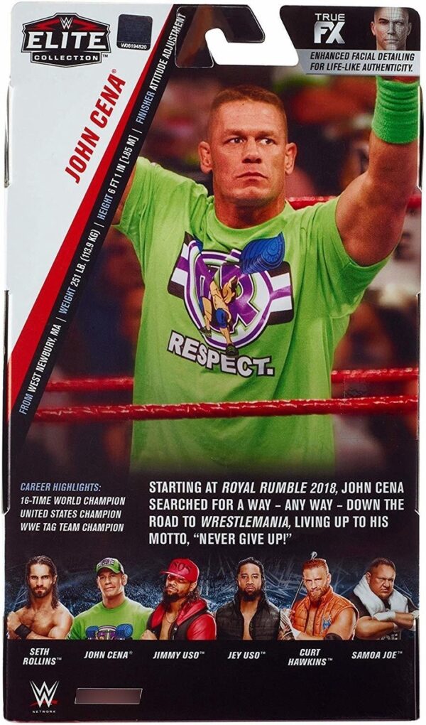 Figura De Acción De La Wwe John Cena Colección Elite - Image 5